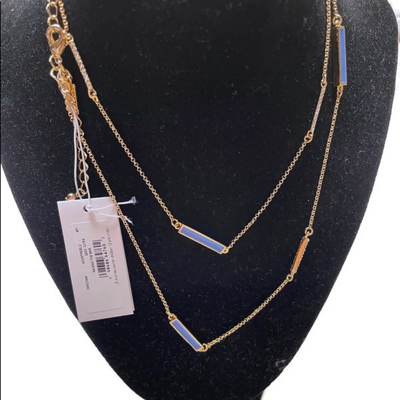 NWT Kate Spade Raising The Bar Long Scatter Necklace - Picture 1 of 2